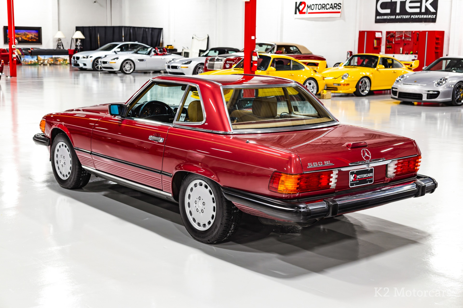 Used 19 Mercedes Benz 560sl 560 Sl For Sale Sold K2 Motorcars Stock